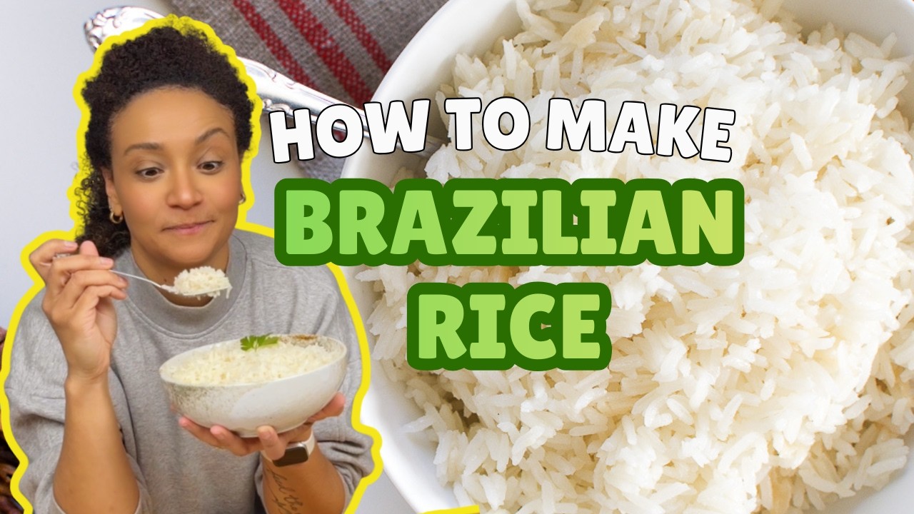 How to Make Brazilian Rice (Perfectly Fluffy & Garlicky)