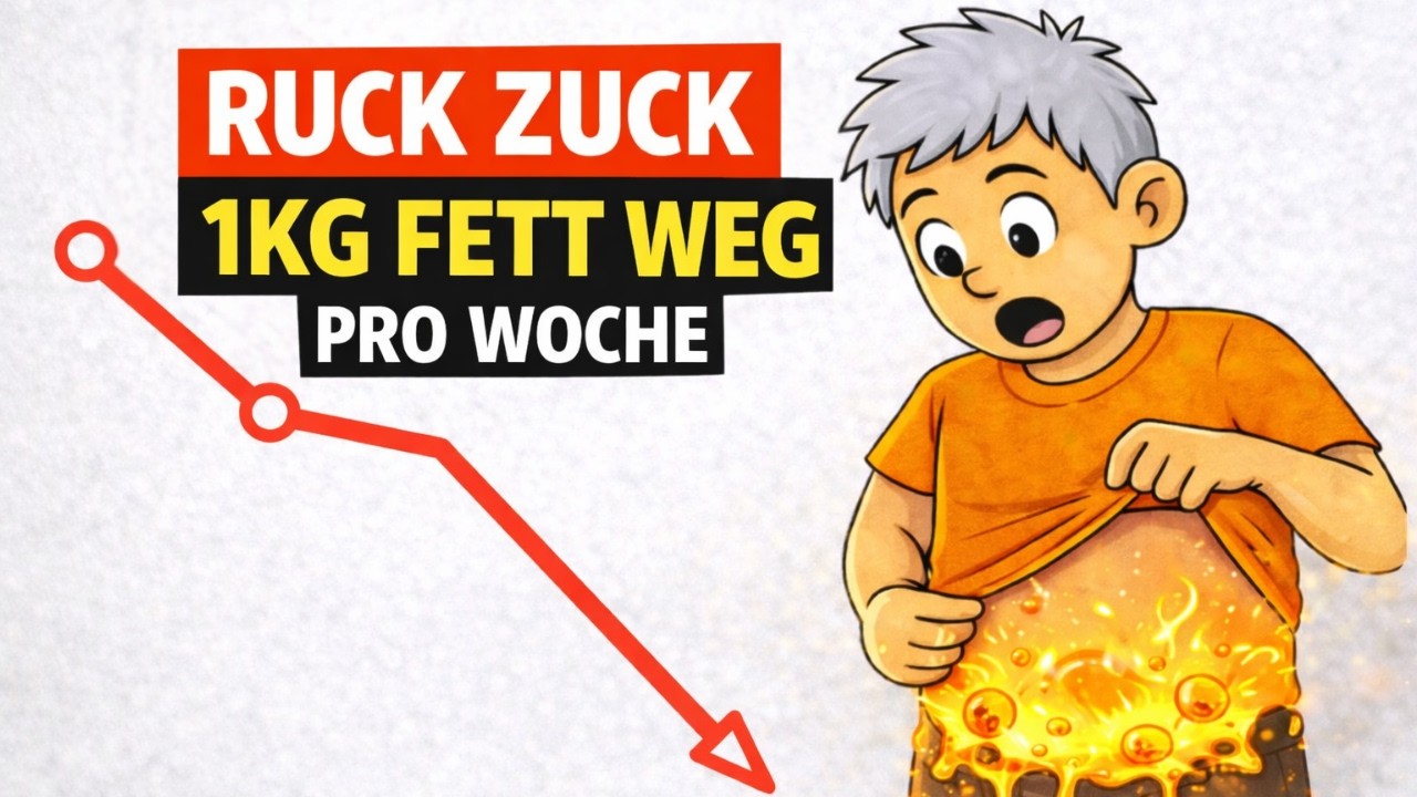 ‼️ 1 Kilo Fett pro Woche – ohne grossen Verzicht und schon gar nicht mit Quälerei!