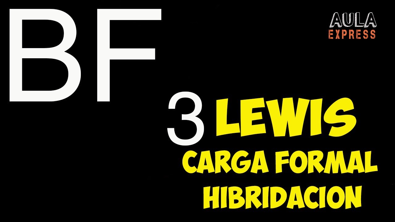 Estructura de Lewis  Trifluoruro de Boro BF3 | Carga formal Hibridaci&oacute;n Octeto  Incompleto