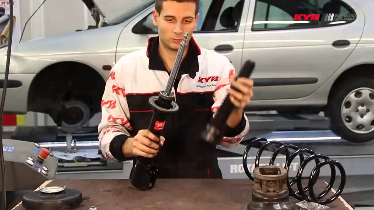 How to Replace Front Shock Absorbers: Renault Megane I, Grandtour, Scenic I