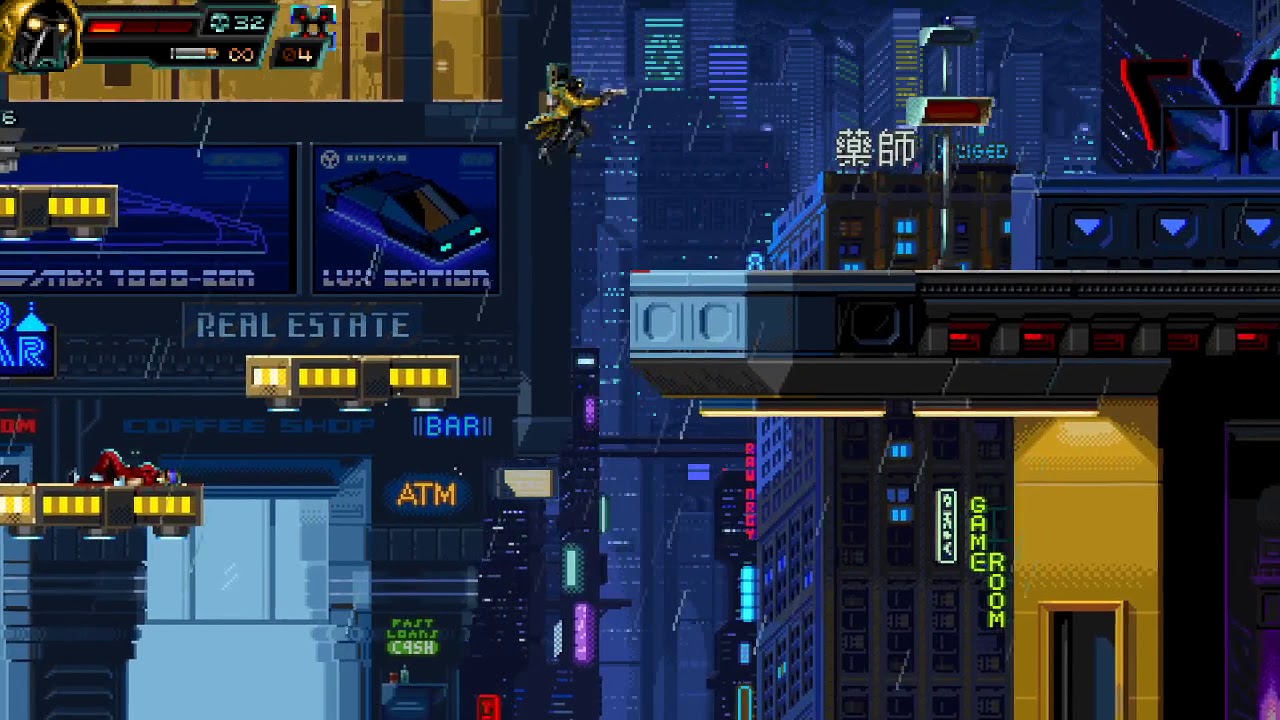 Huntdown - Area 4-4 Cyra Rhodes - Badass Difficulty, All Objectives , No Miss