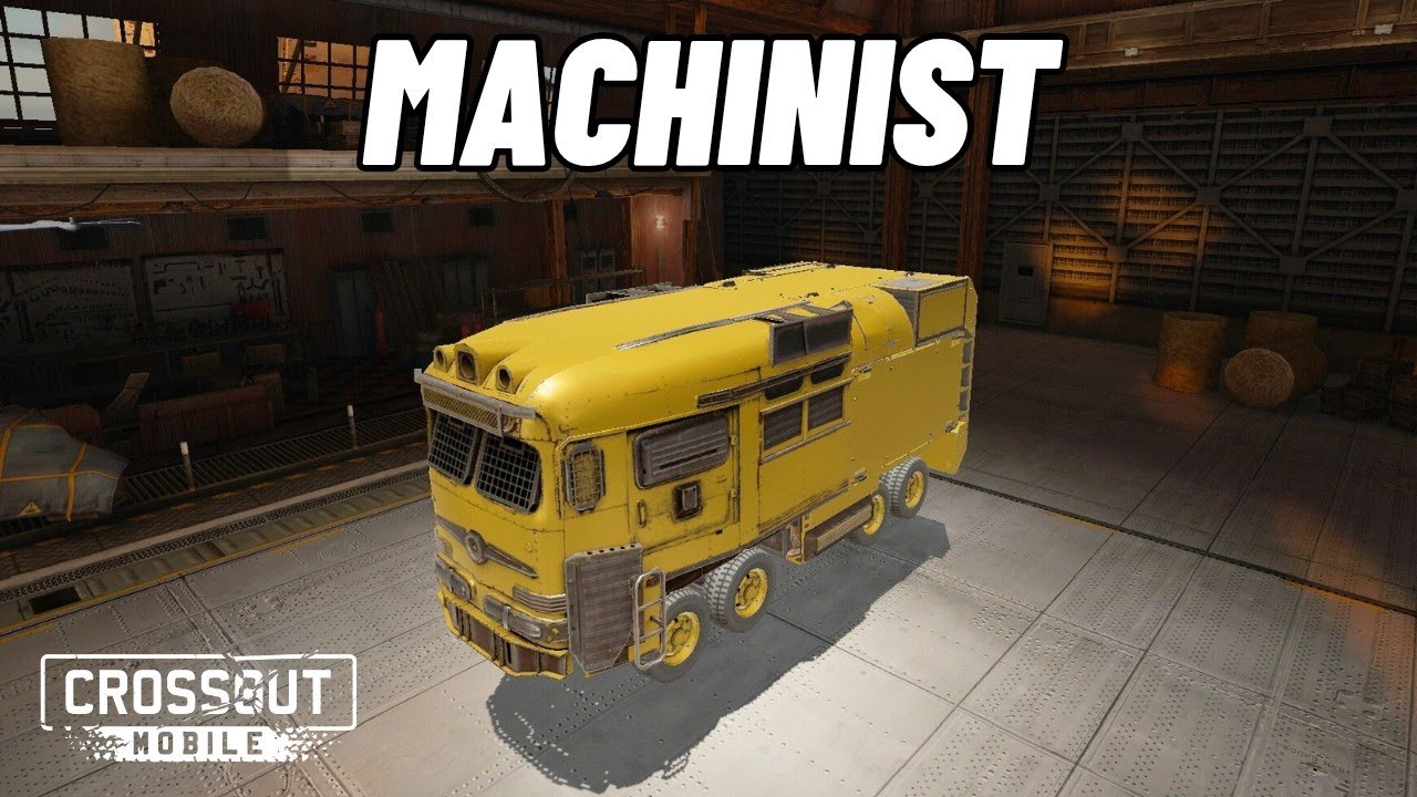 Machinist is INSANE! • Crossout Mobile