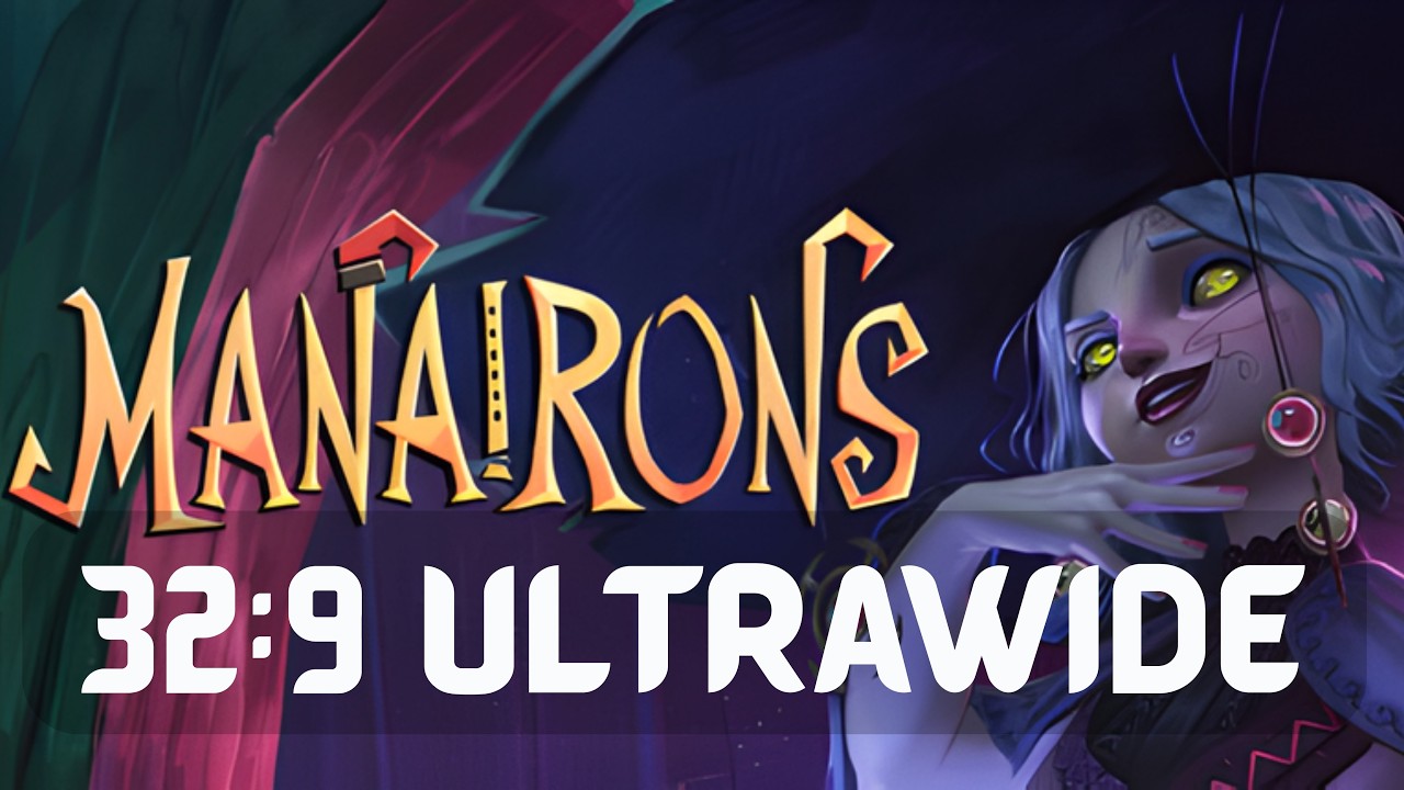 Manairons — Игровой процесс в формате 32:9 Super Ultrawide RAW (2/10)