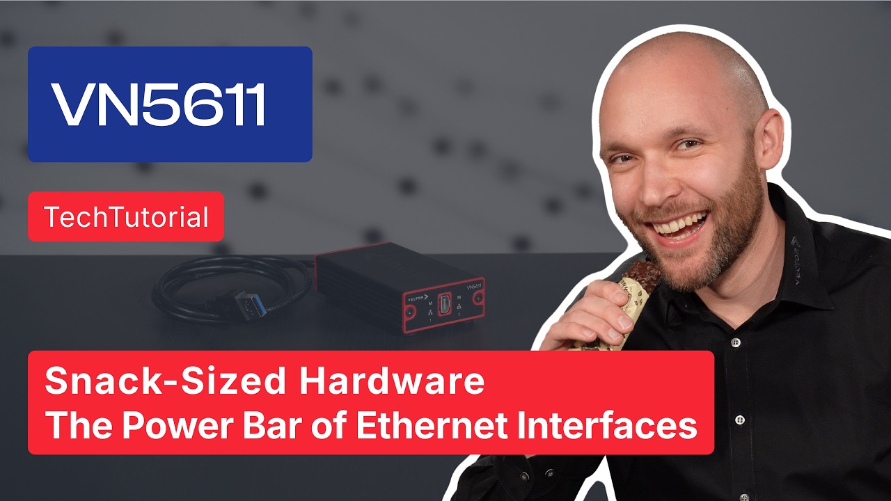 Compact Ethernet Interface for Automotive Ethernet | VN5611 | #VectorTechTutorial