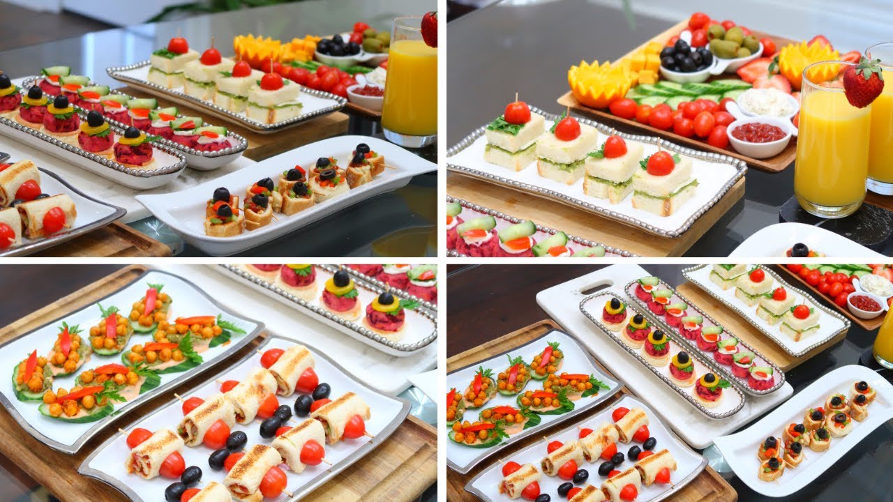 Easy Appetizer Ideas to Impress your Guests | Party Finger Food Recipes