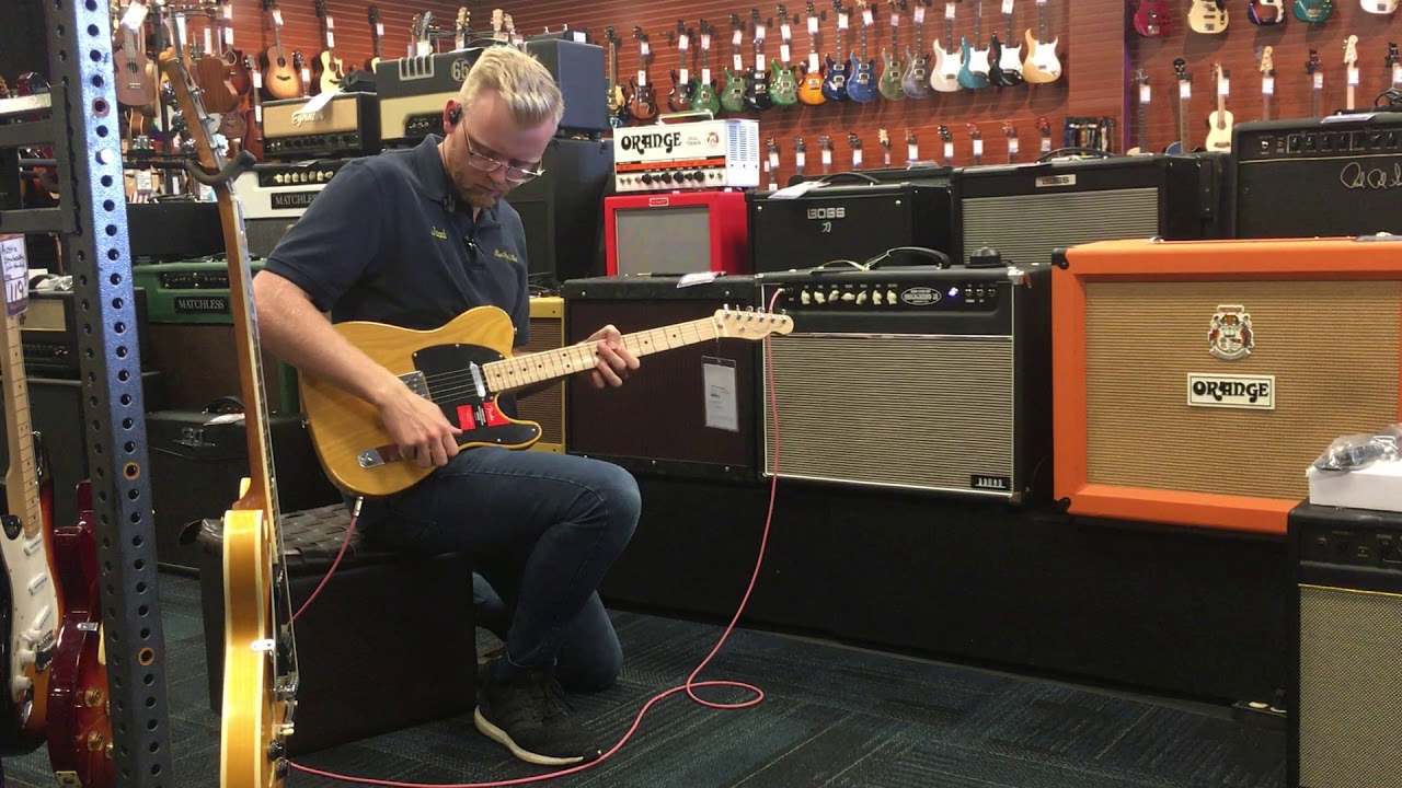Jacob from Blues Angel Music in Pensacola, FL demonstrating the Tony Bruno Underground 30.