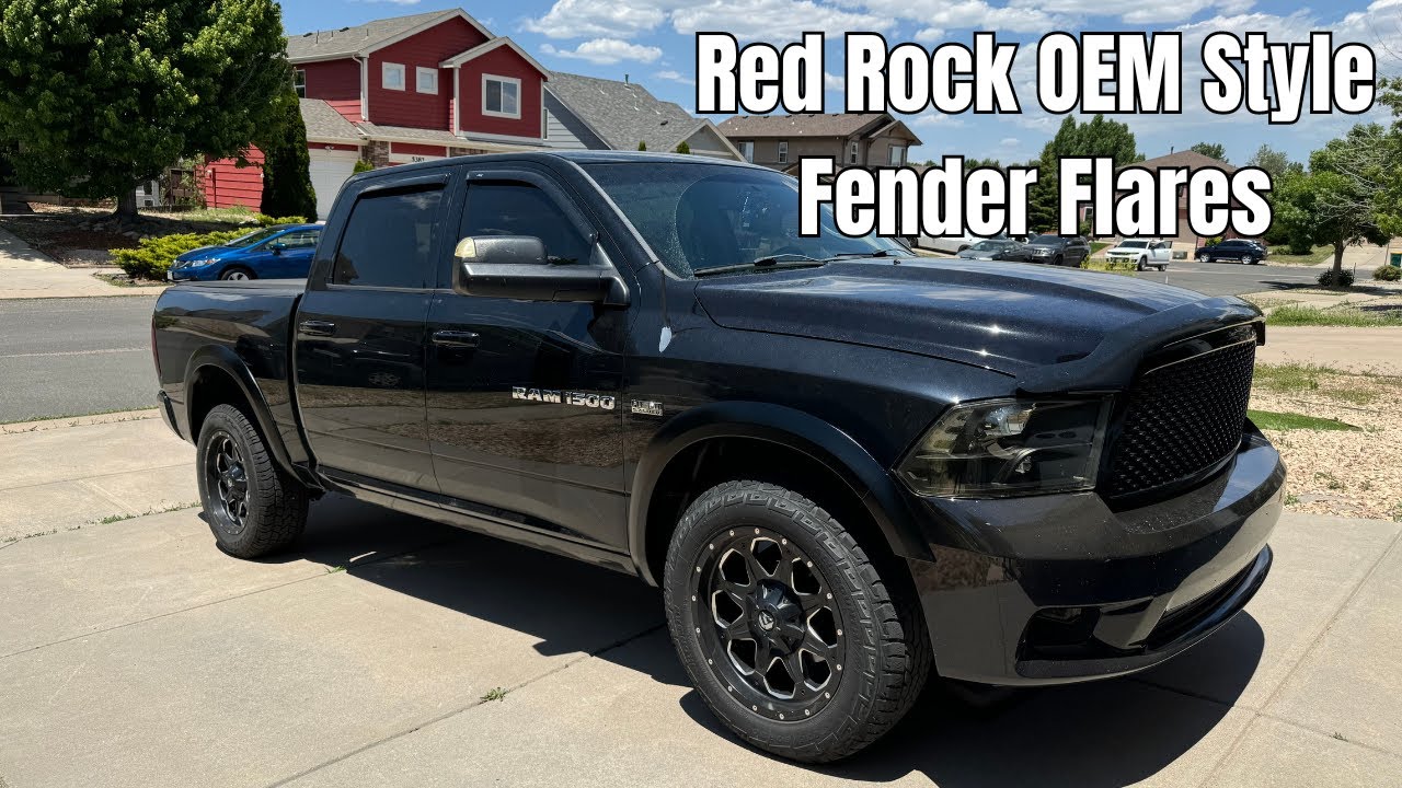 Как установить расширители крыльев RedRock OEM-стиля на Ram 1500 2009–2018 годов — быстро и прост...