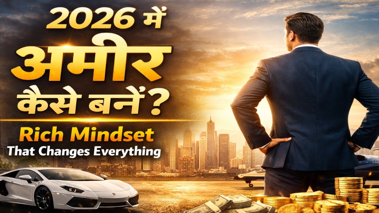 2026 Mein Amir Kaise Bane? | The Rich Mindset Code | Hindi Book Summary