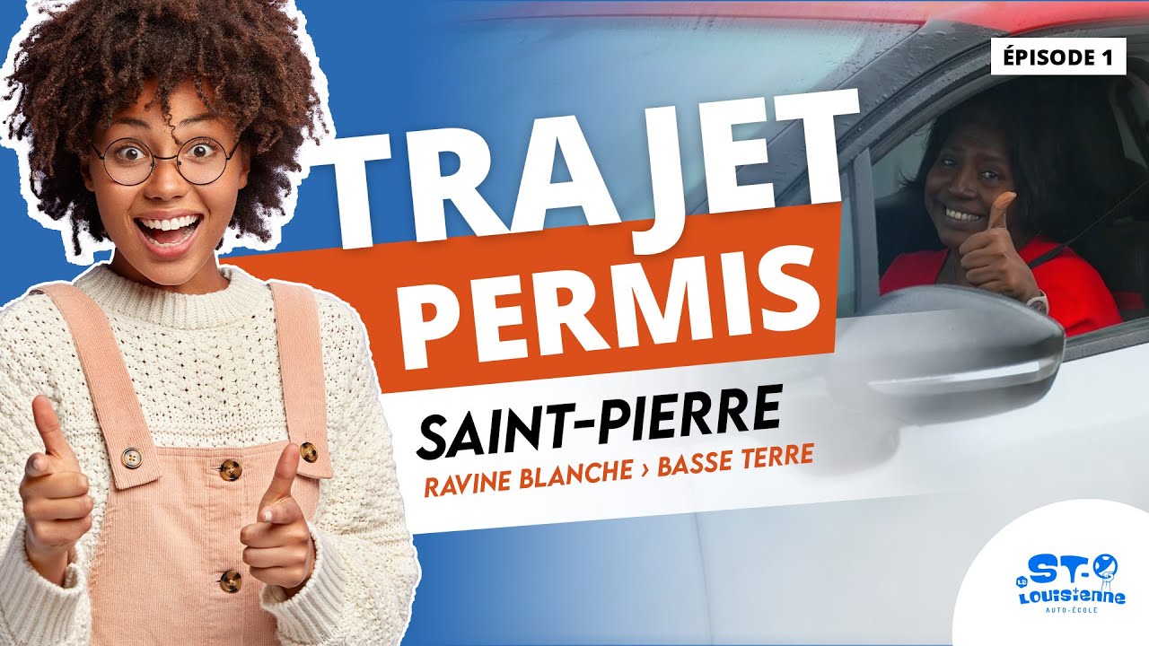 #TP1 : Trajet Permis à Saint-Pierre 🇷🇪 : Départ depuis le Centre d'Examen
