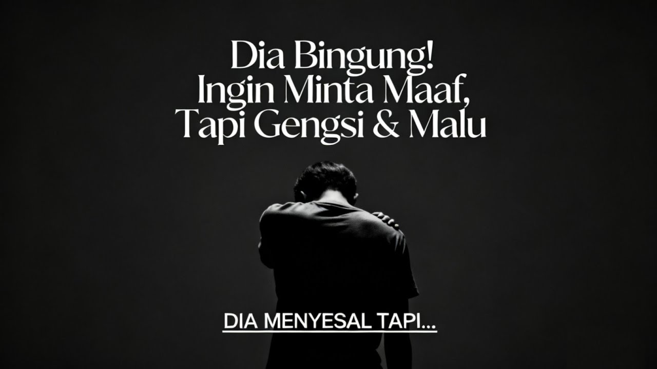 Kebingungan! Dia Ingin Meminta Maaf Padamu, Tapi Gengsi Dan Malu - Timeless Tarot Reading