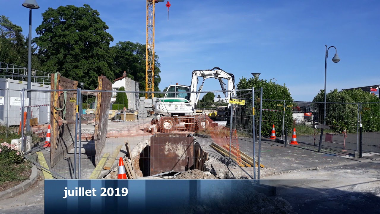 Reconstruction de la piscine de Moret sur Loing 2019-2021