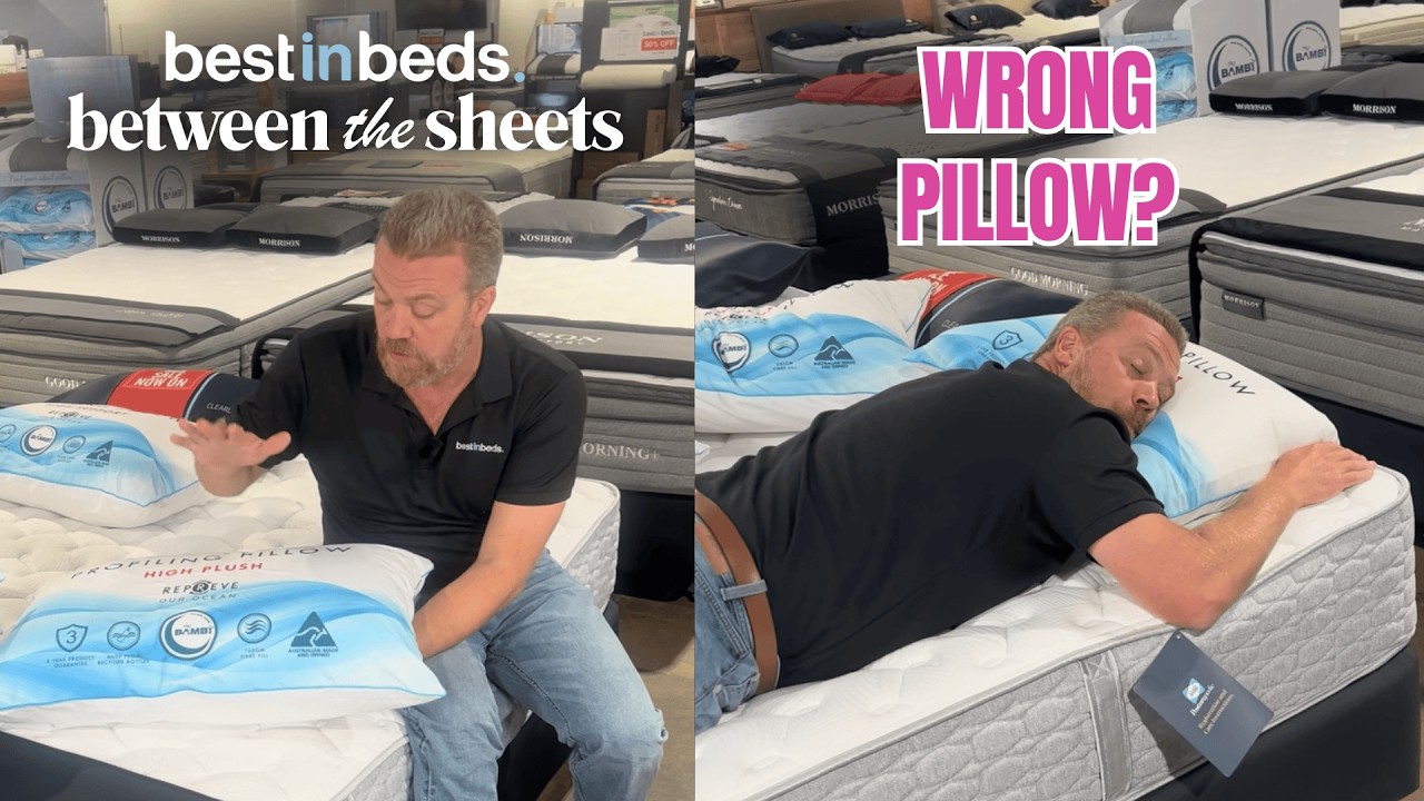 How to Choose the Right Pillow for Your Sleeping Position