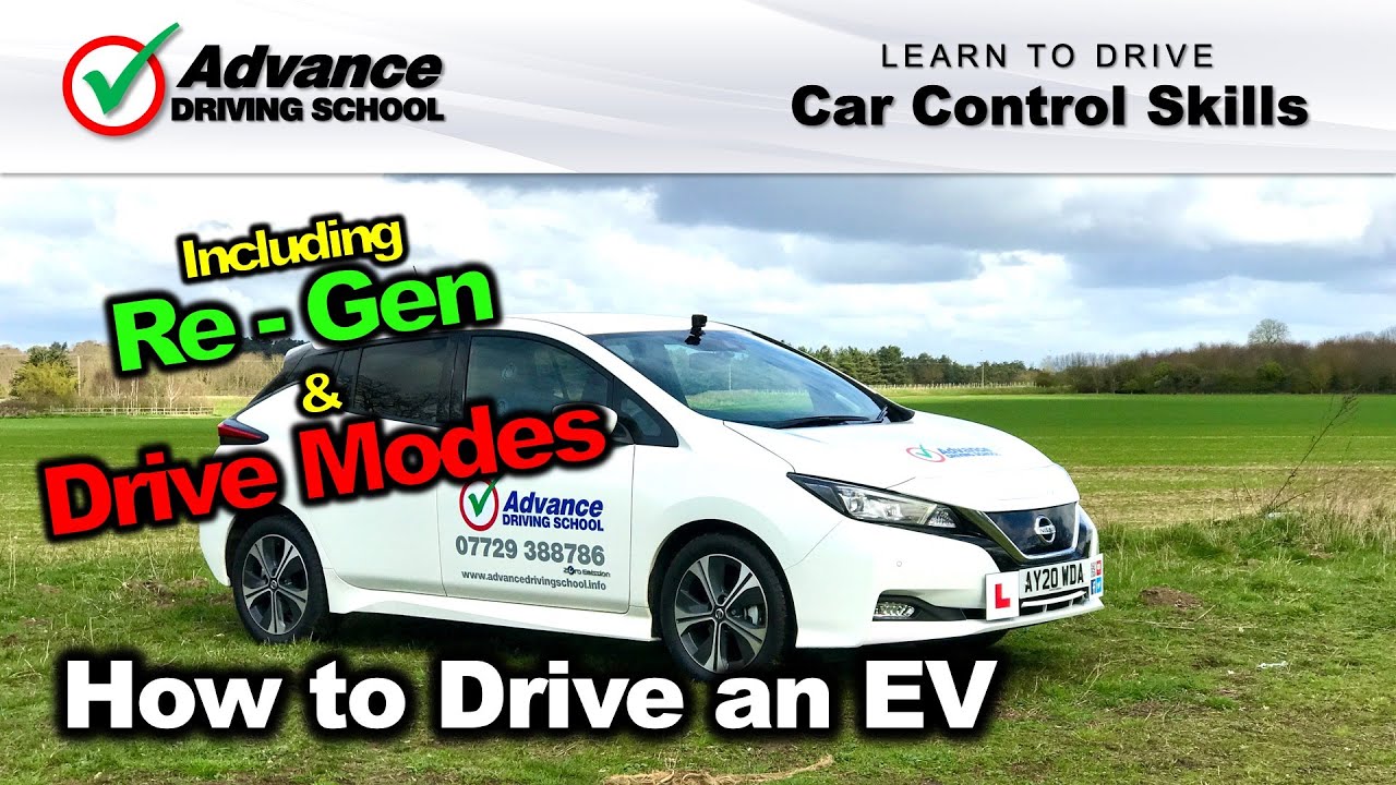 How To Drive An Electric Car  |  Car Control Skills