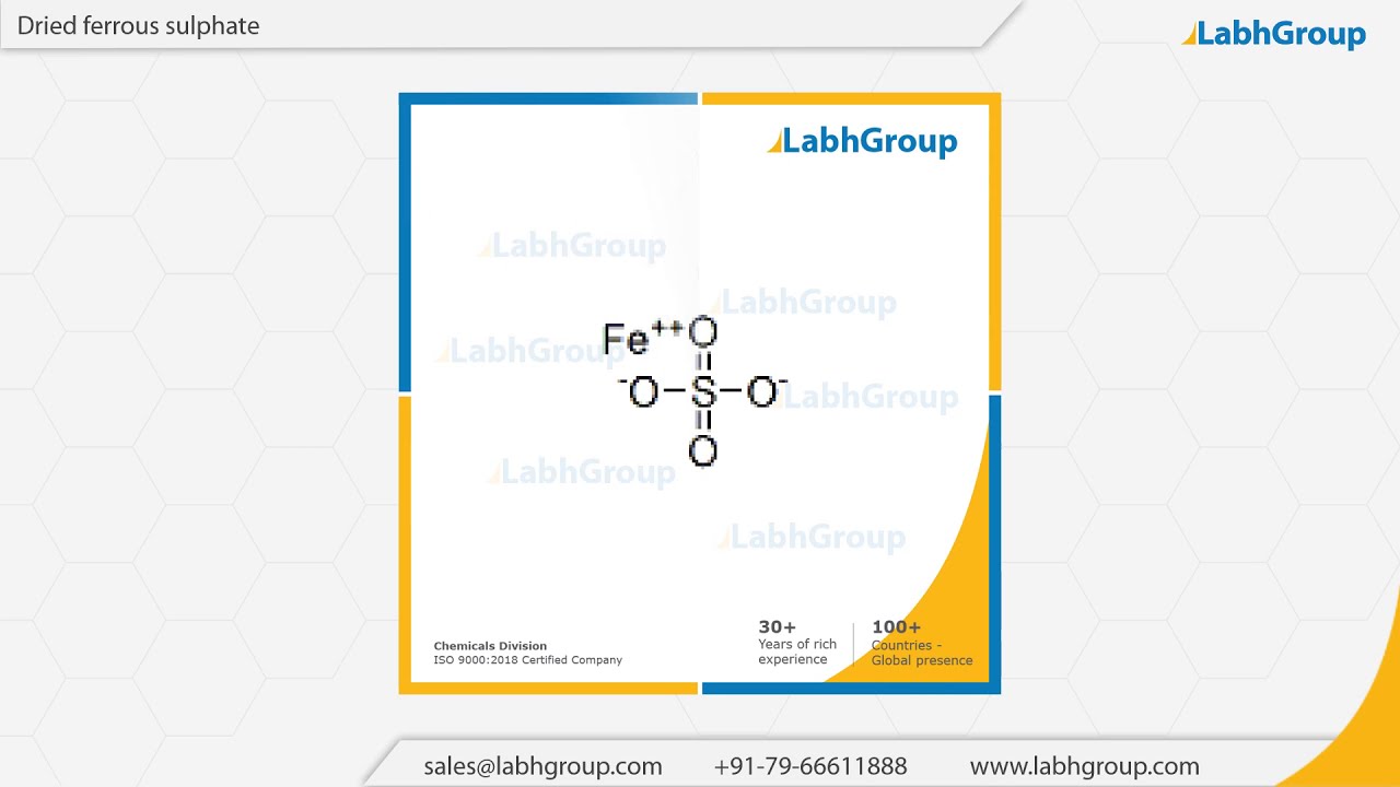 Dried ferrous sulphate | Labh Group