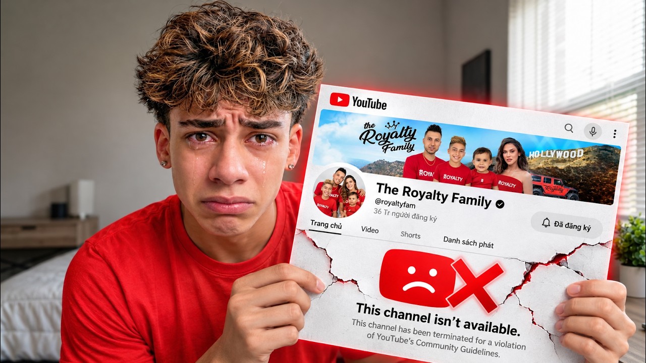 WHO HACKED OUR YOUTUBE CHANNEL?! 😱💻💔 | The Royalty Family