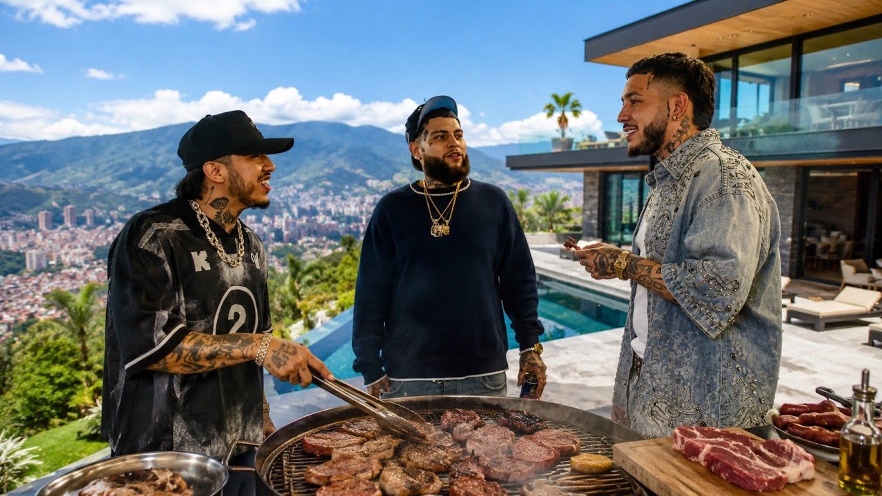 BBQ AT KRIS R'S LUXURIOUS MANSION IN MEDELL&Iacute;N | WESTCOL
