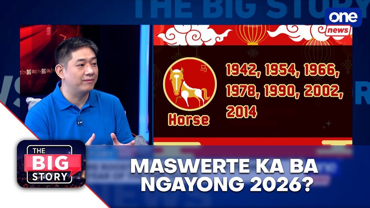 Sino ang mga swerte ngayong 2026? | The Big Story