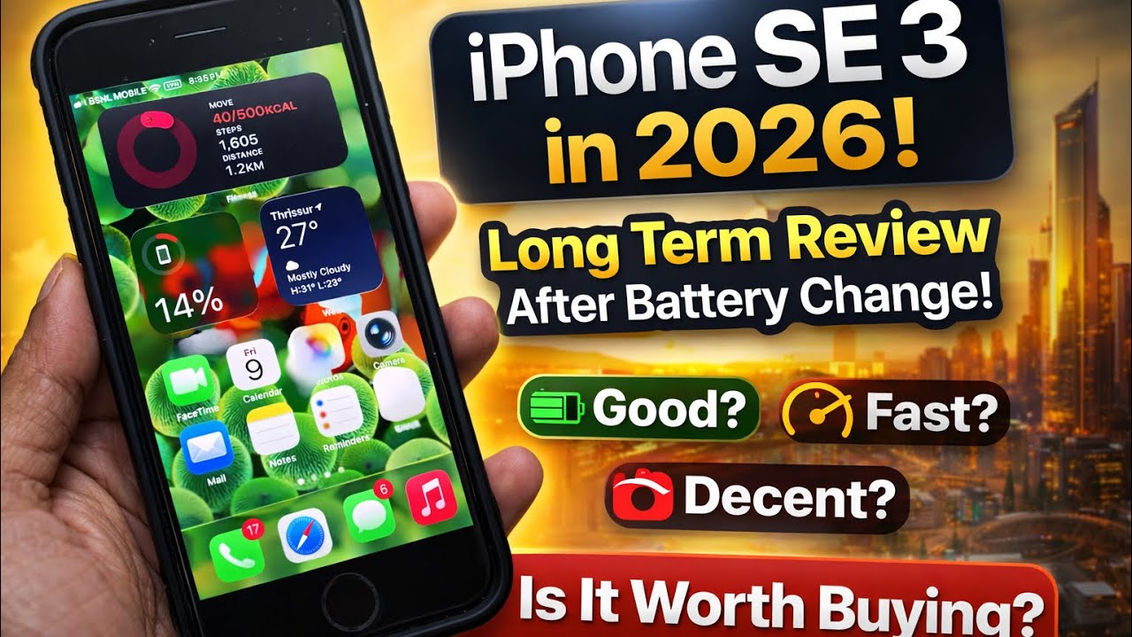 iPhone SE 3 Long Term Review 2026 | After Battery Replacement – Performance, Camera & Battery Life