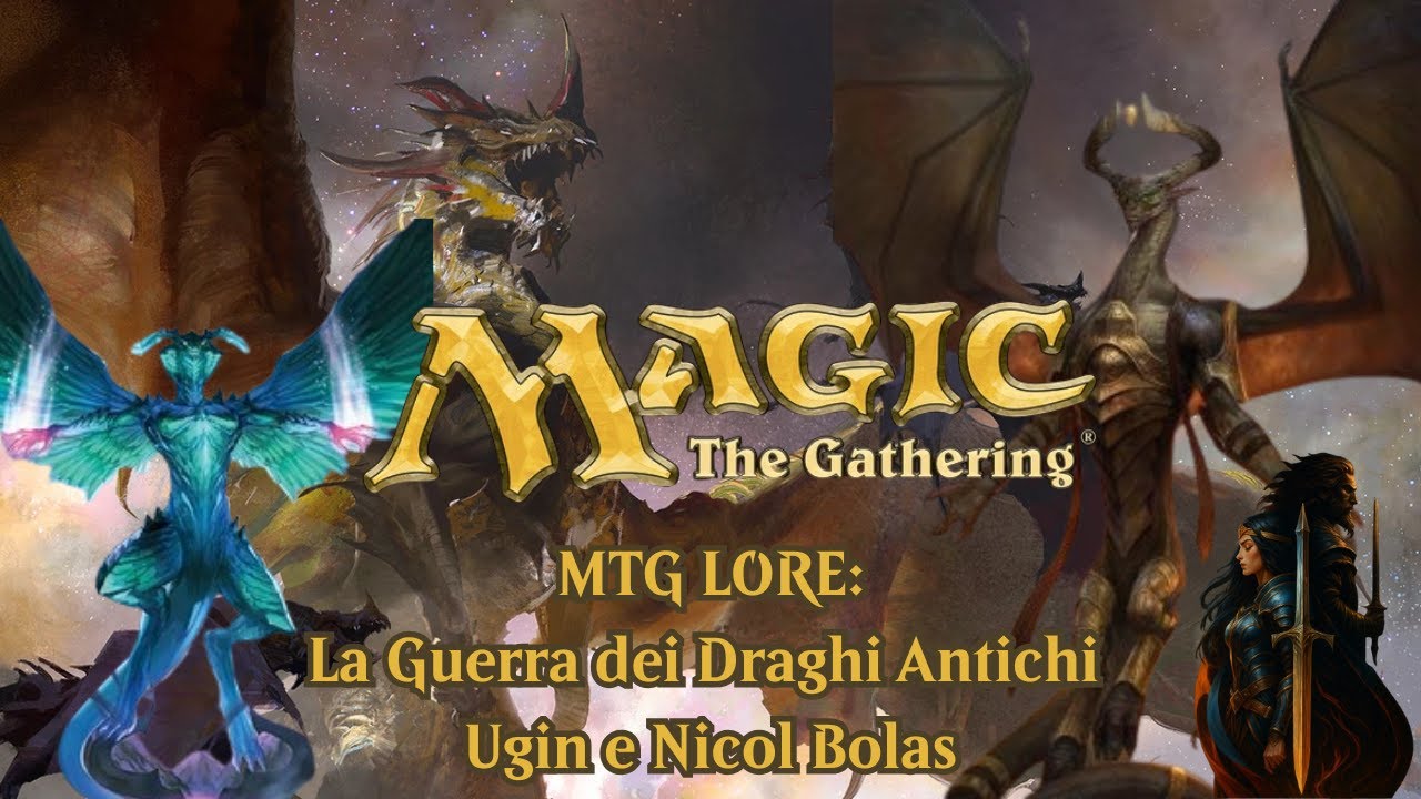 NICOL BOLAS: L'ORIGINE DEL MALE e la Sua Guerra per Diventare Planeswalker! MTG Lore le origini EP.1