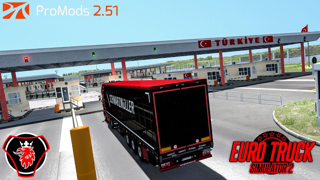 ETS2 1.39 | ProMods 2.51 | SCANIA R490 | Veliko Tarnovo - Edirne