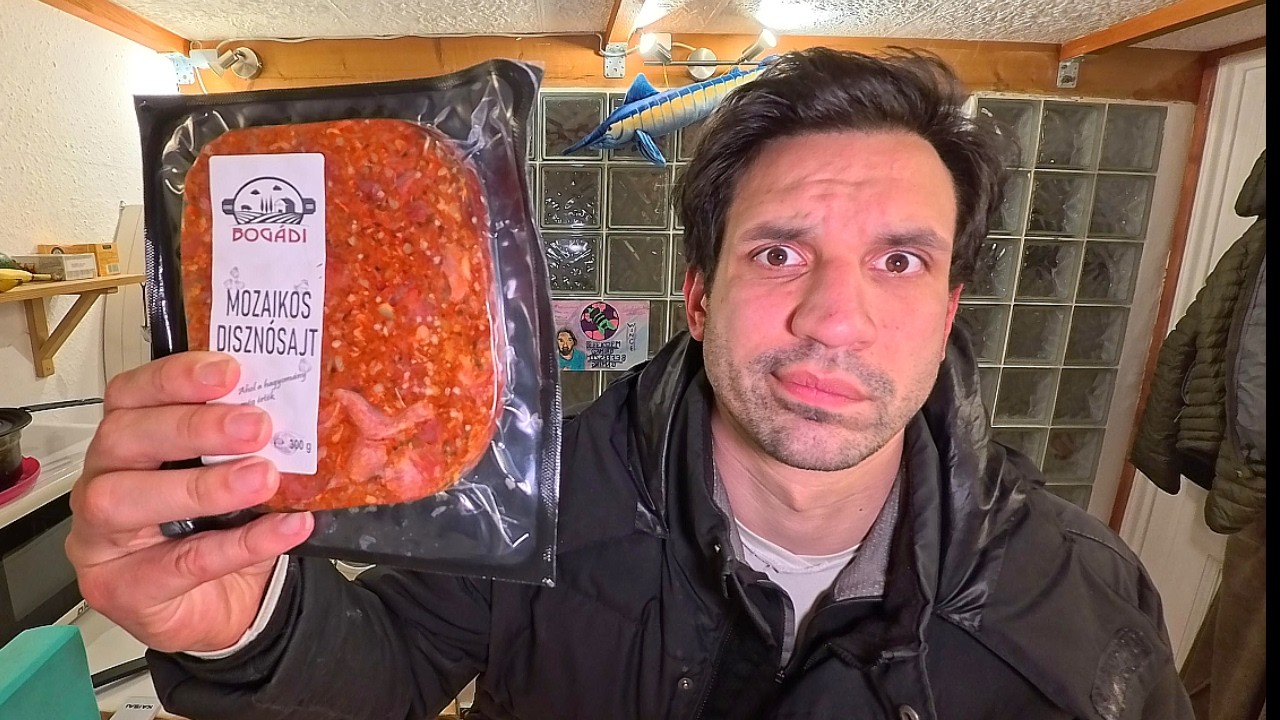 Ezért utálják a külföldiek a magyar konyhát — Disznósajt kóstolás