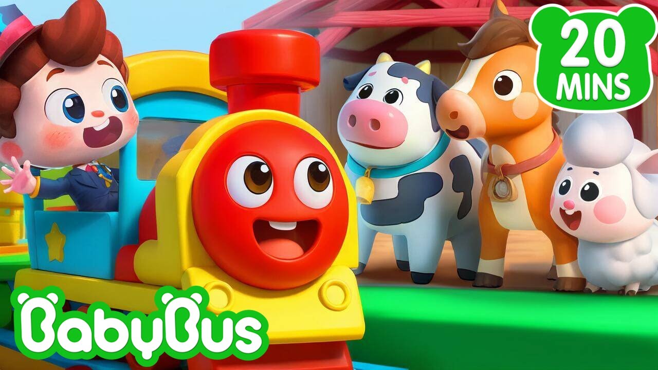 Canção do Trem Tchu Tchu | O Trenzinho Tchu-tchu | Canção dos Animais |  Sim! Neo | BabyBus