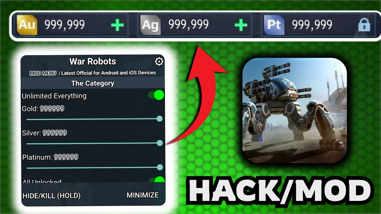 War Robots HACK/Mod APK 2026 - How to get Unlimited Gold & Silver (iOS & Android Working)
