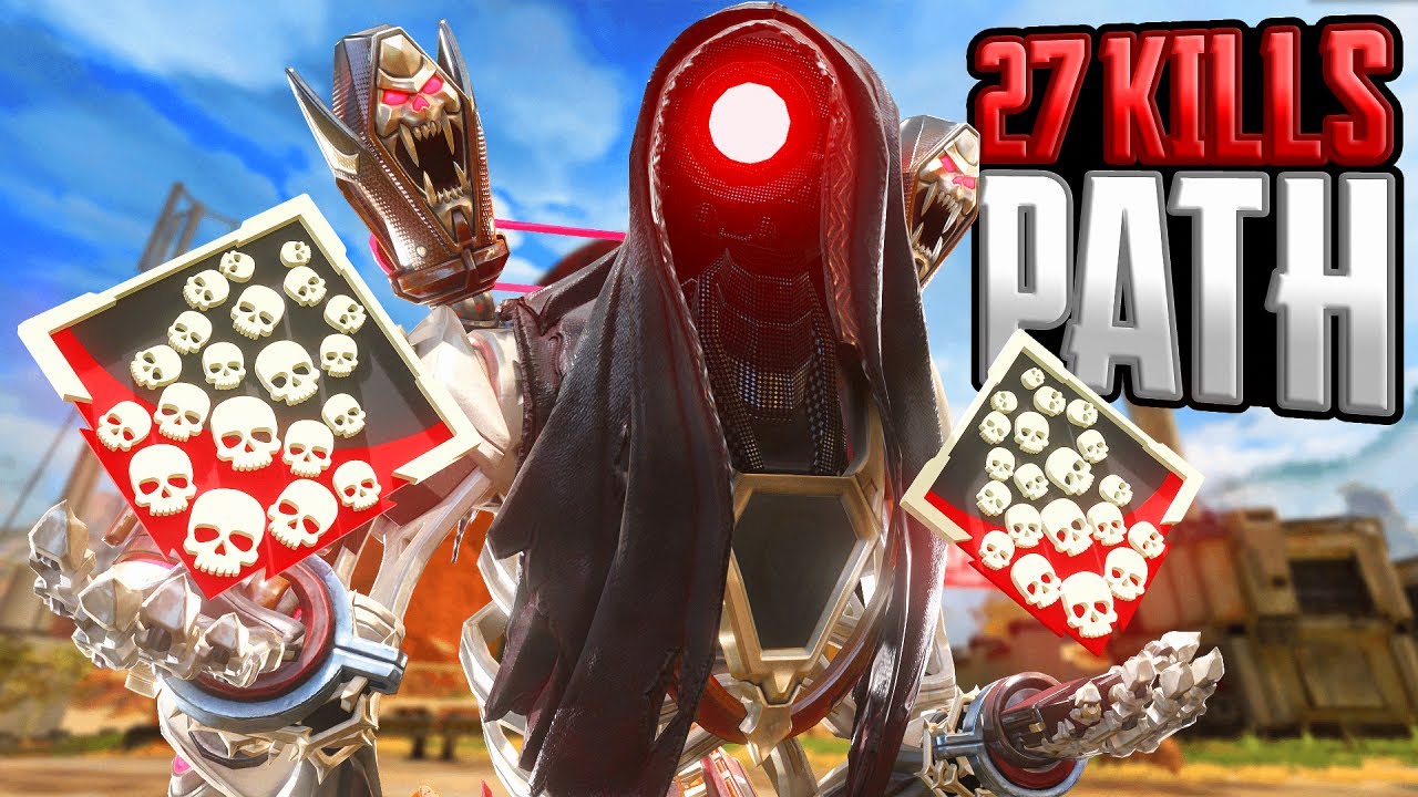 INSANE Pathfinder 27 KILLS and 5,500 Damage Apex Legends Gameplay