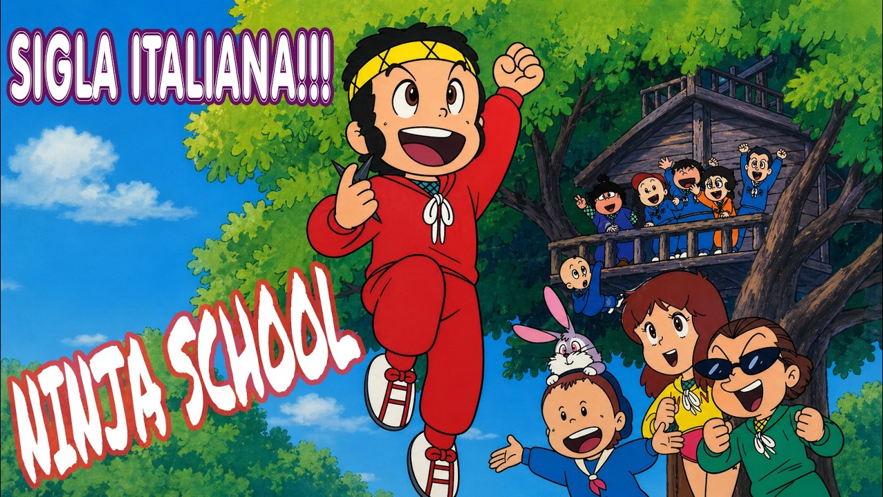 SIGLE IMPOSSIBILI - NINJA SCHOOL (忍者マン一平) - 1982
