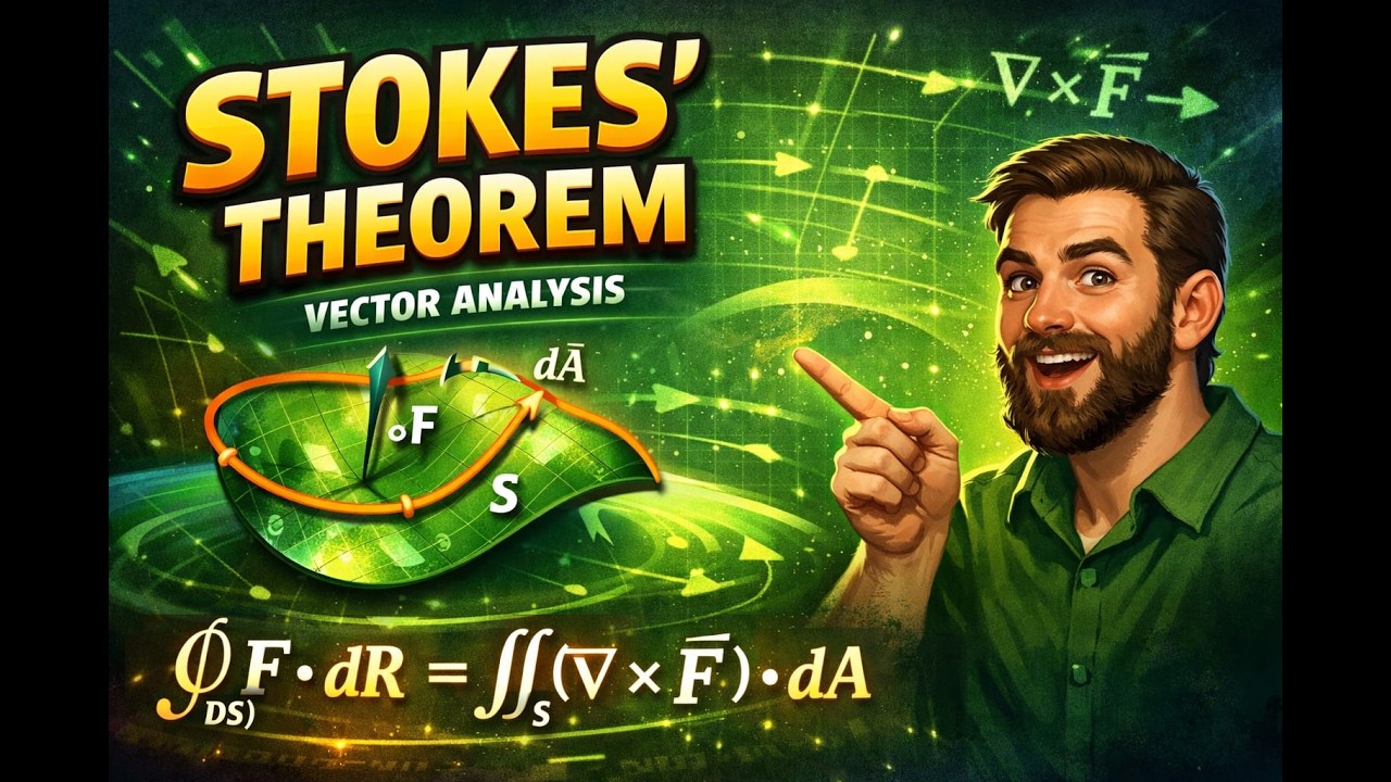 Vector Analysis - Stoke's Theorem - Part 06