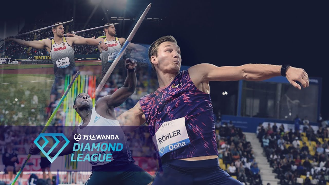 Top 5 ALL TIME Javelin Throws in the Wanda Diamond League
