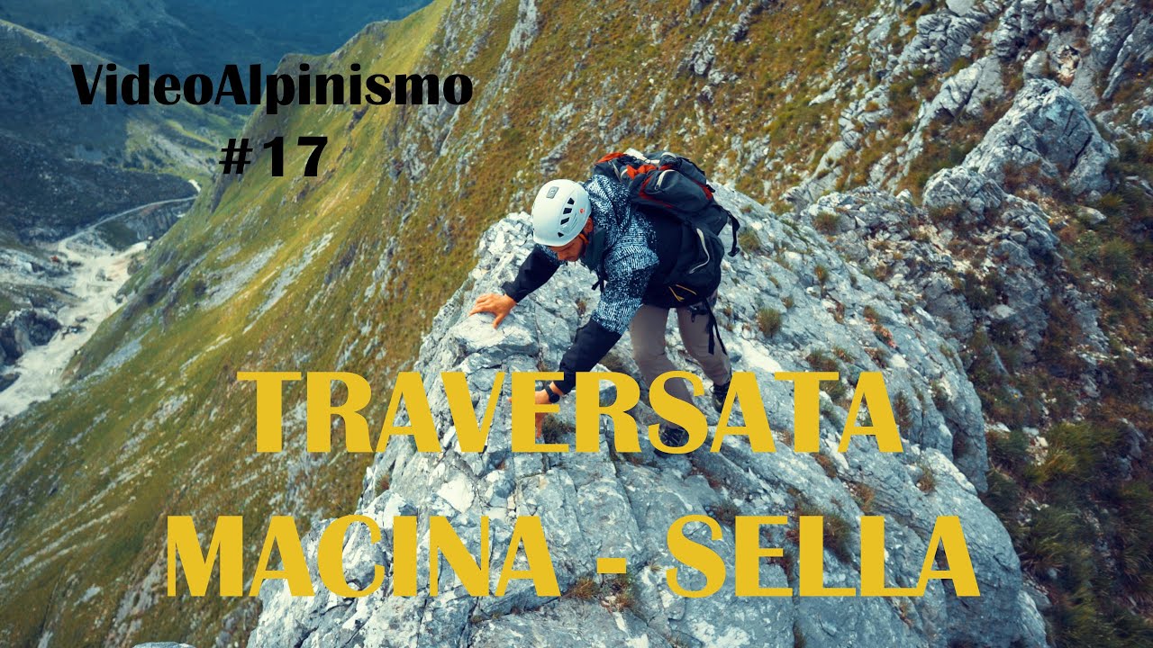 Traversata Macina - Sella per la cresta di Macina 4k - VideoAlpinismo #17