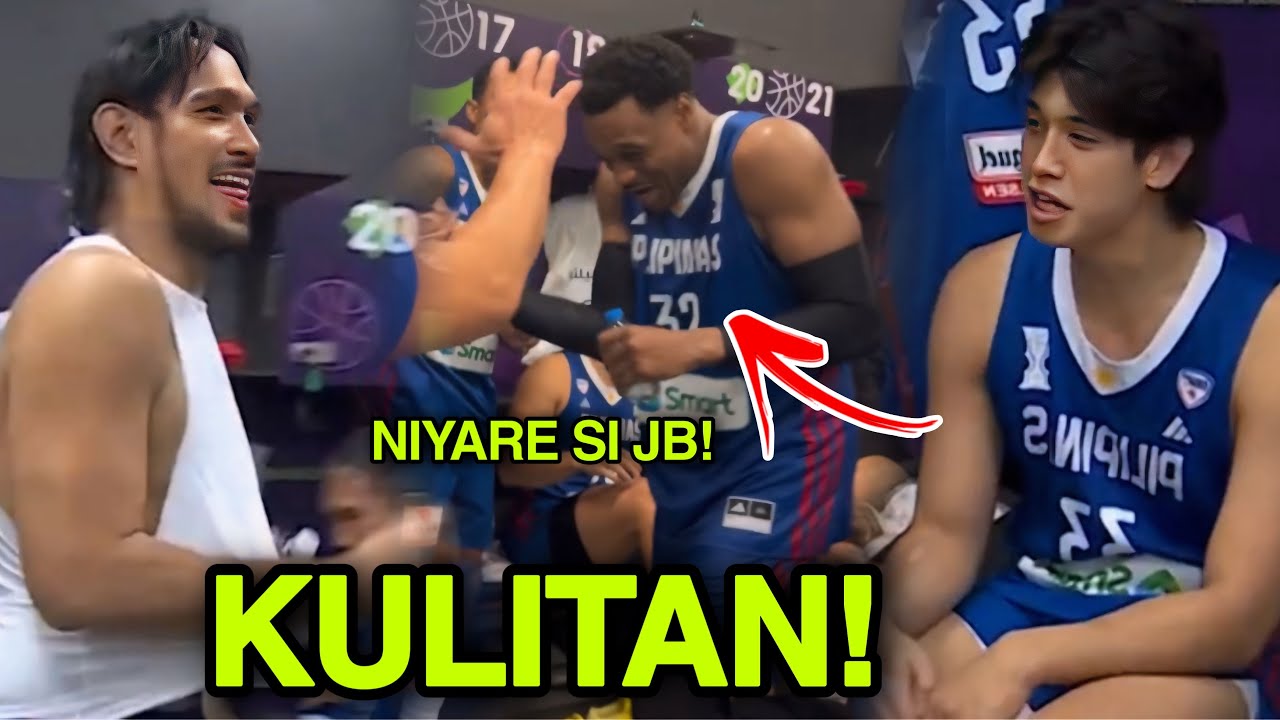 NIYARE SI Brownlee sa Locker Room! Kulitan ng Gilas! Laughtrip si Junemar!