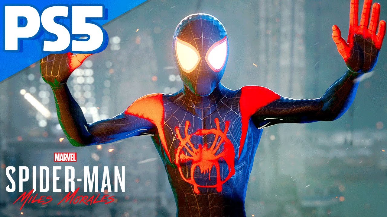 Spider-Man Miles Morales - A Parte da PONTE Com Traje ARANHAVERSO no PLAYSTATION 5 em 4K com RTX