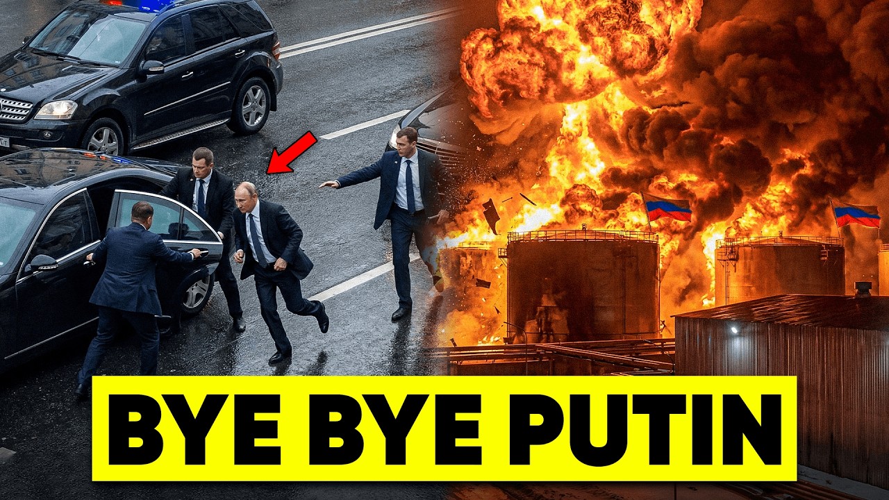 Путин бежит в Индию, пока Украина уничтожает российский нефтепровод