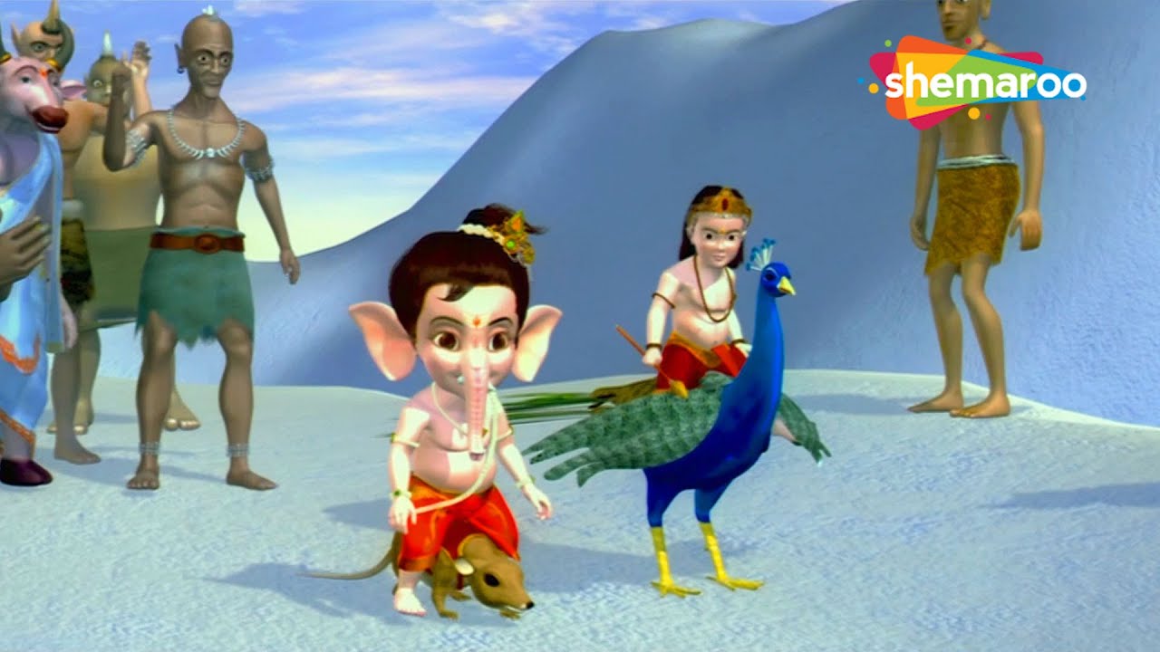 Ganesh Chaturthi Special 🌸🙏&ndash; Bal Ganesh ki Kahaniya In 3D -17 | बाल गणेश की कहानिया | 3D Kahaniya
