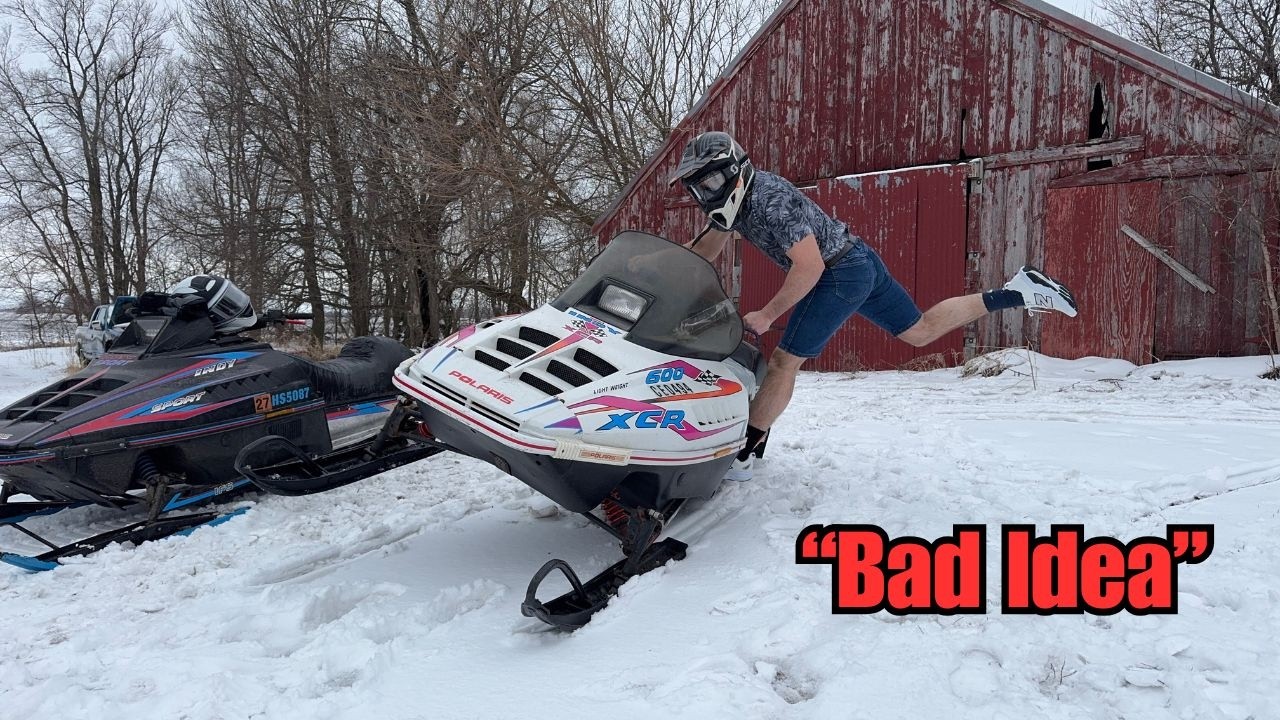 Snowmobile Safety According to Idiots