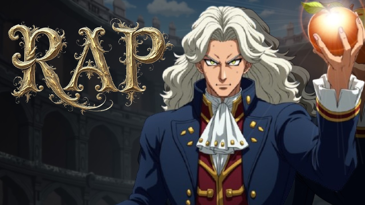 ⚖️ Rap de ISAAC NEWTON ⚖️ en el COLISEO de los INMORTALES | Anime de RAP