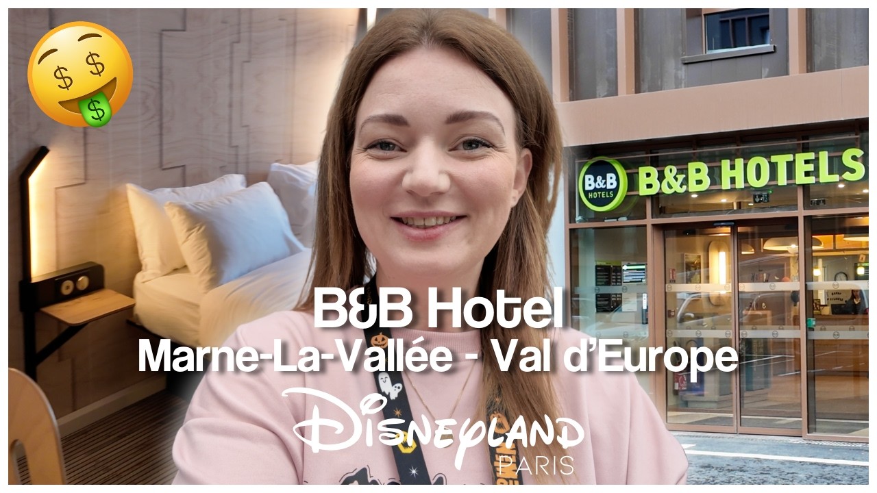 GOEDKOOP HOTEL NAAST DISNEYLAND PARIS! 🤑 HOTEL B&B MARNE-LA-VALLEE VAL D'EUROPE VOLLEDIGE TOUR