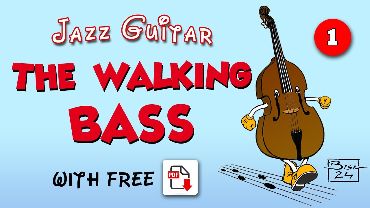 CHITARRA JAZZ: IL WALKING BASS - Parte 1 (con file PDF gratuito)
