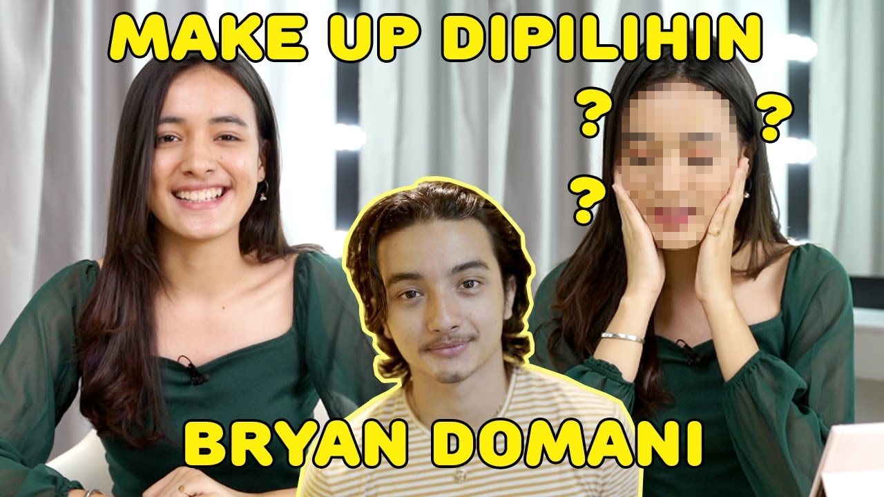 Hasil Make Up Dipilihin Bryan Bikin Shock!!! | Challenge Accepted - Mawar de Jongh