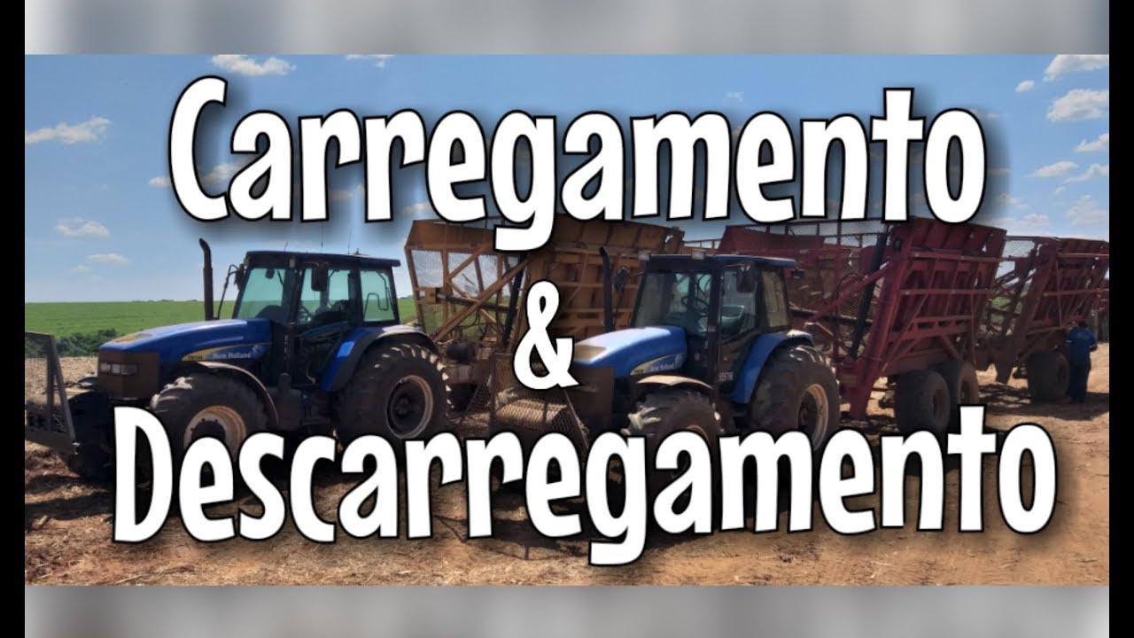 TRATOR TRANSBORDO Carregamento e Descarregamento