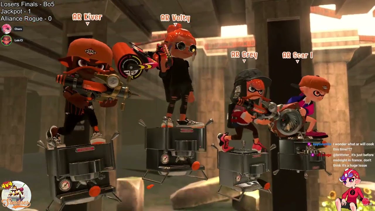 4v4 Sundaes 61: Losers Finals [Jackpot vs Alliance Rogue]