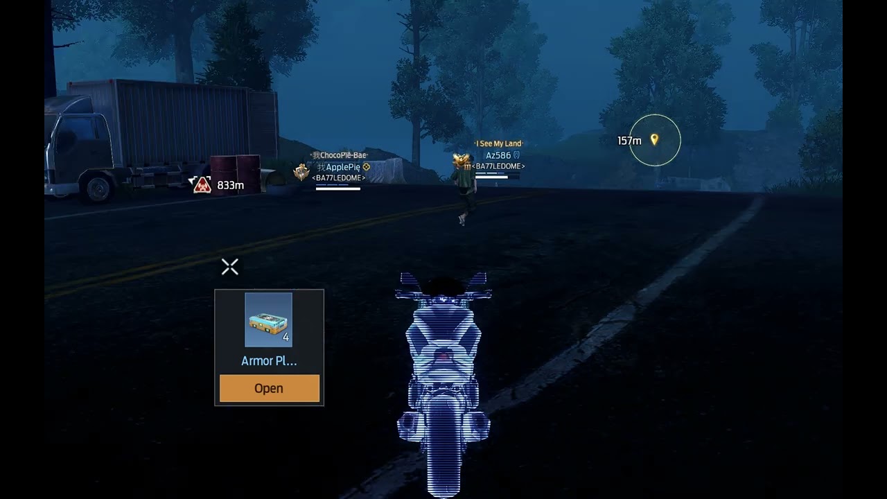 UNDAWN Radiation Island Event Camp BA77LEDOME