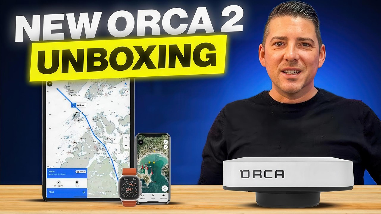 Orca Core 2 & Display 2 Unboxing – Neues Navigationssystem für Segler und Bootfahrer erklärt