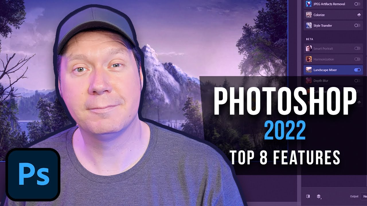 Photoshop CC 2022 - Top 8 NEW FEATURES