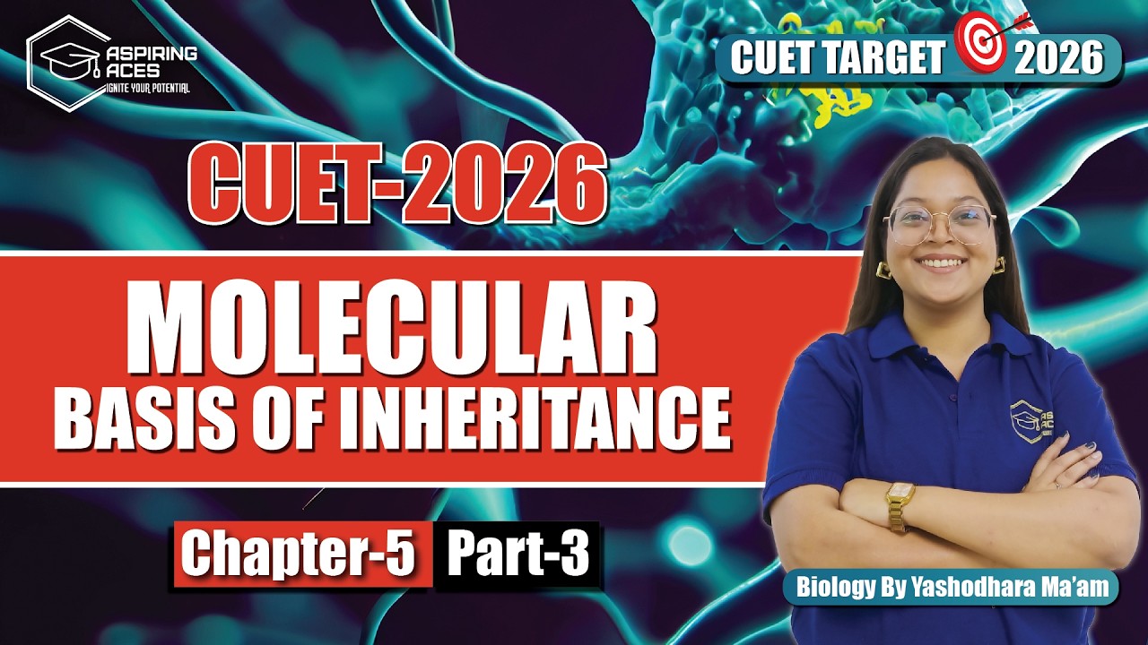 Master DNA Helix Dimensions & Chargaff's Rule | CUET Target 2026 | Aspiring Aces