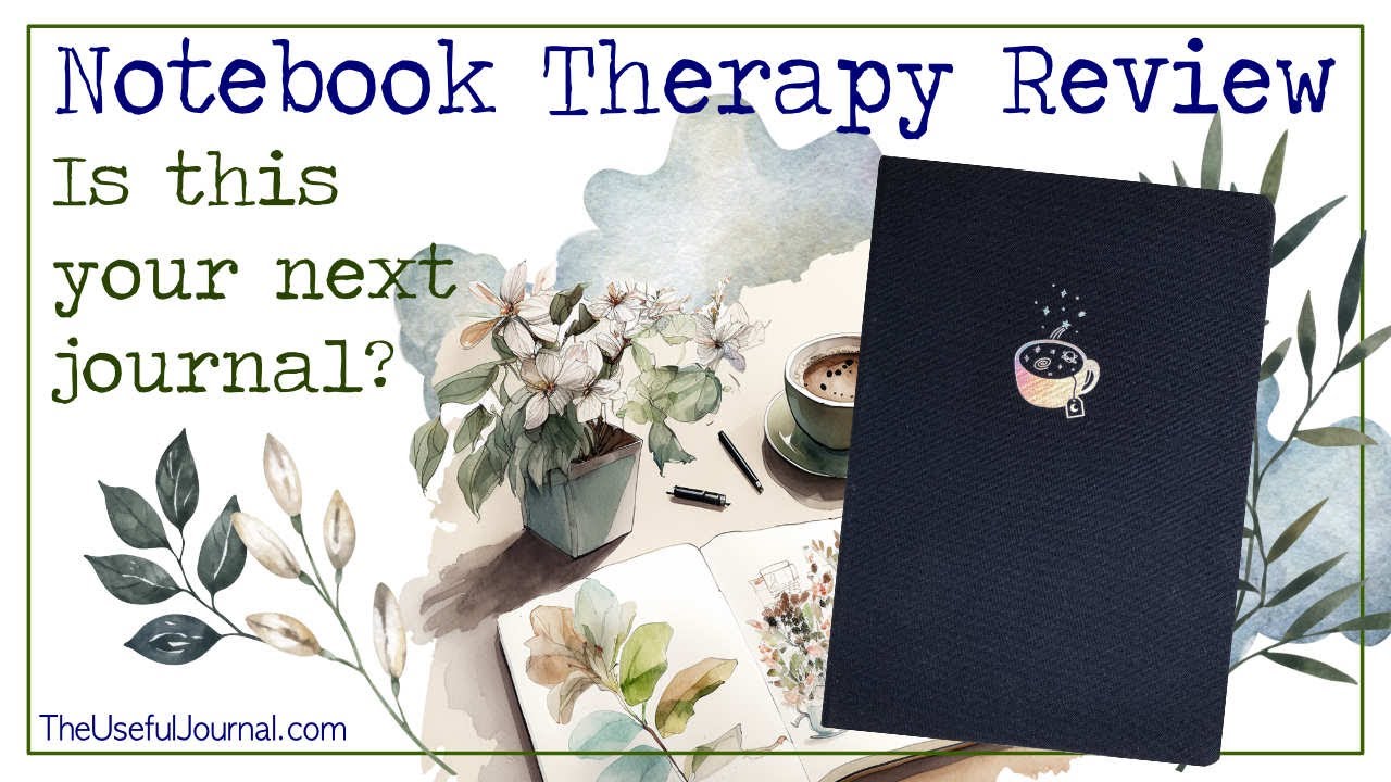 Notebook Therapy dot grid journal review