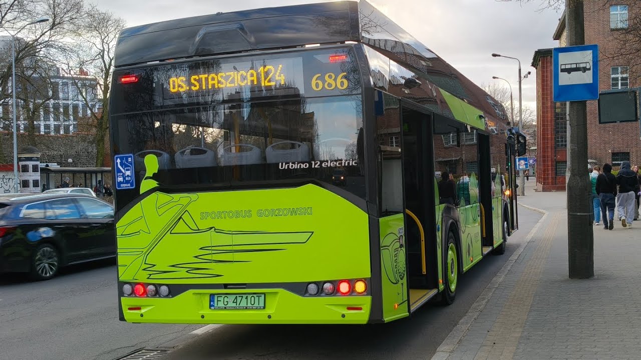 Solaris Urbino 12 IV New Electric - przejazd 