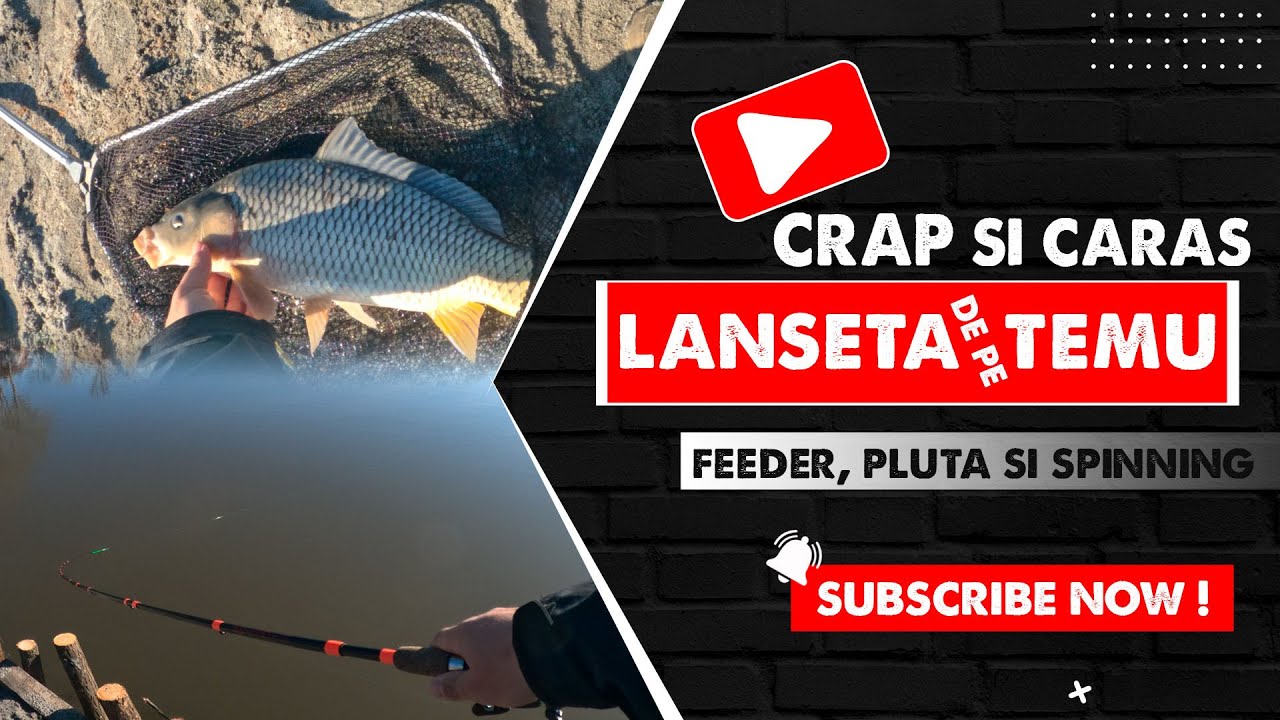 CRAP la feeder de pe TEMU si CARAS MARE la undita de 60 de grame